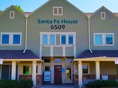Santa Fe House of AllHealth Network in Denver, a community mental health support center.