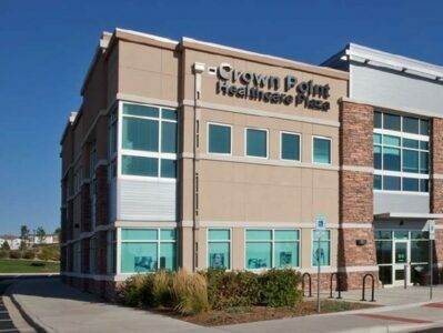 Crown Point location of AllHealth Network in Denver providing outpatient mental health treatment.